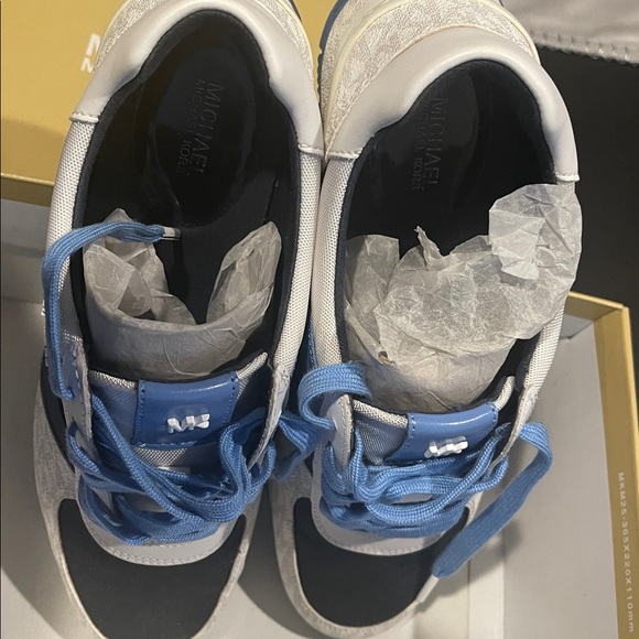 Michael Kors Blue and White Sneakers - Picture 11 of 11